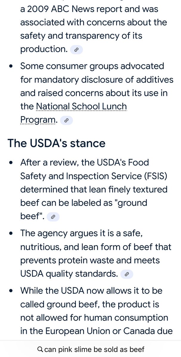 susilee_dean's tweet image. Pink slime is processed meat that can be sold as beef in the US, but not in EU or Canada, because of the presence of ammonia in the meat.
#pinkslime

en.wikipedia.org/wiki/Pink_slime
