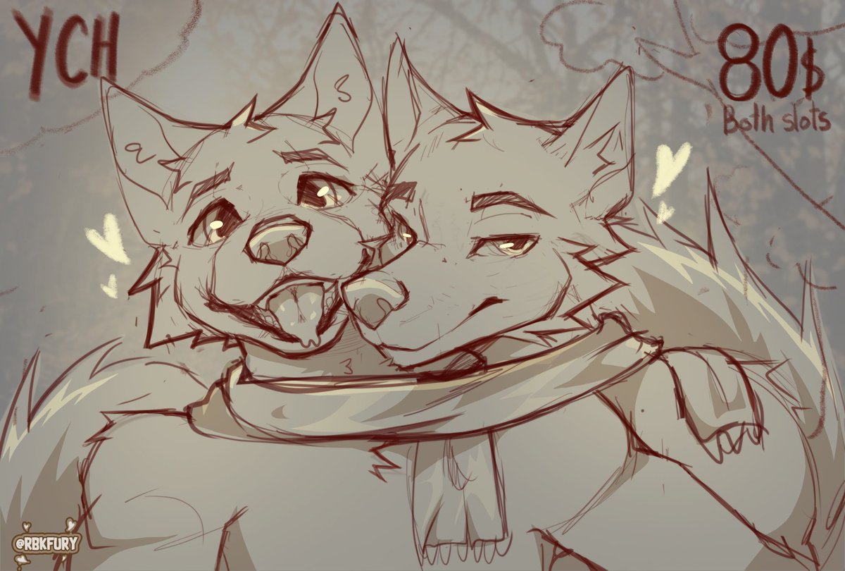 🍂 Autumn Together YCH 🍂

- Any gender
- Any species
- Any scarf color/Design
- Includes Bg 

All for 80$ usd

Available slots (3/6) 

🤍 DM: <a href="/RBKA33223322/">☆𝗥𝗕𝗞𝗙𝗨𝗥𝗬☆</a> 

#ych #ychfurry #ychcouple #furry #autumn #furryartwork