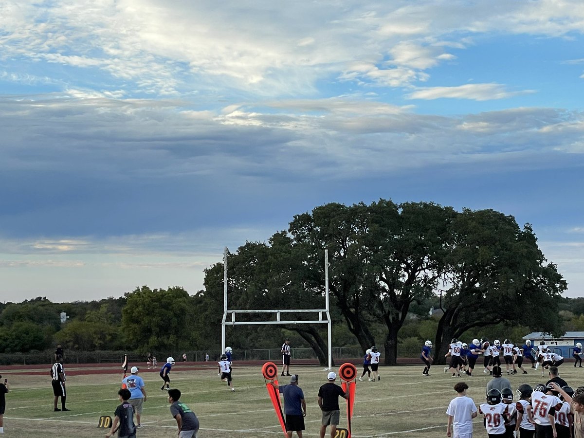 It was a beautiful evening for some Bailey football! #AustinISDTogether