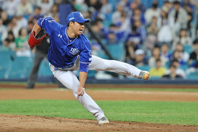 계투진 축하 세리머니