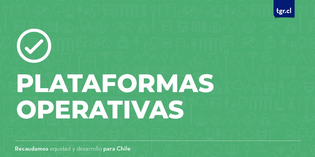 Informamos que todas nuestras plataformas digitales se encuentran operativas. ✅ Ya puedes realizar tus trámites con normalidad en tgr.cl