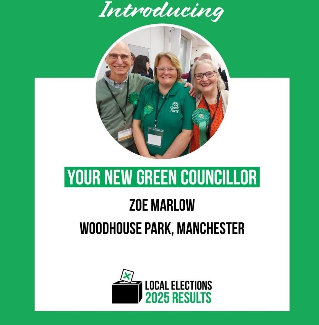 Manchester Green Party 🐝 tweet media