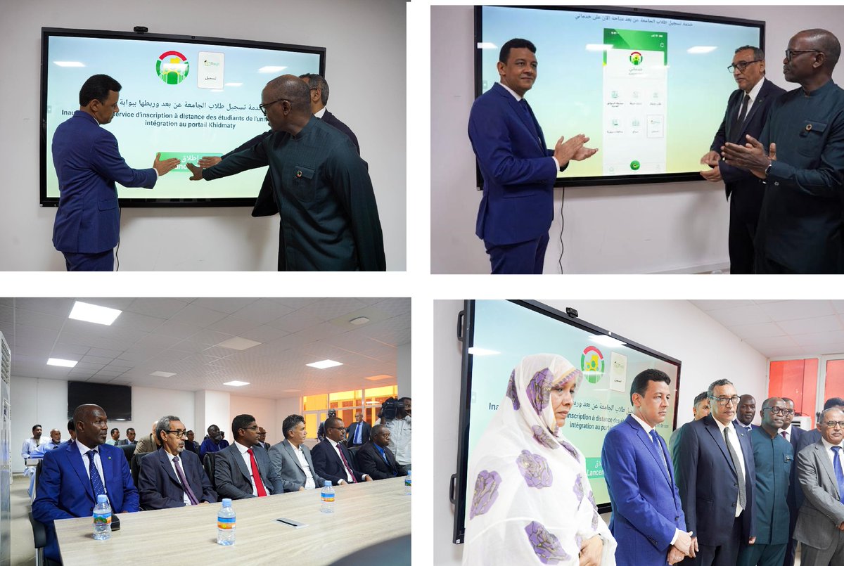 🎓✨ Plus de 30 000 étudiants mauritaniens peuvent s’inscrire désormais à l’université de Nouakchott 100% en ligne!
✔️ Sans papiers
✔️ Sans files d’attente
✔️ Accessible 24/7 via #Khadematy
Un pas historique vers une administration moderne et transparente #Numérique #Mauritanie