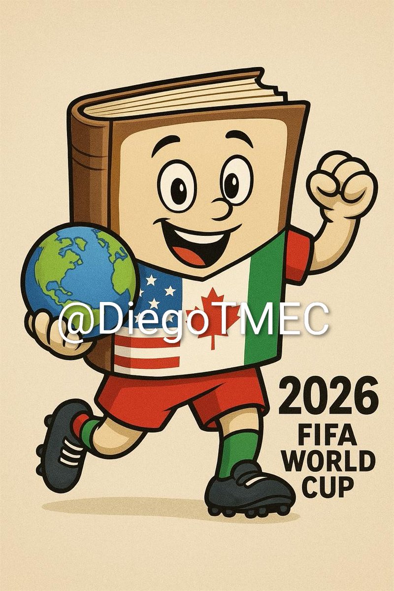Diego Marroquín Bitar (@diegotmec) on Twitter photo La única mascota del #Mundial2026 que importa: el TMECsito
The only #WorldCup2026 mascot I'm interested in: Lil' USMCA / petit CUSMA
Via <a href="/gperaltamx/">Guillermo Peralta</a> La única mascota del #Mundial2026 que importa: el TMECsito
The only #WorldCup2026 mascot I'm interested in: Lil' USMCA / petit CUSMA
Via <a href="/gperaltamx/">Guillermo Peralta</a>