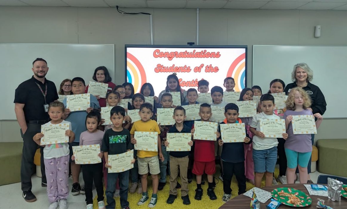 We are so proud of our Students of the Month! These students exemplify what it means to be Responsible, Respectful, and Resilient Raiders! 

Thank you so much to the Hall County Board of Realtors for supporting our school and community!