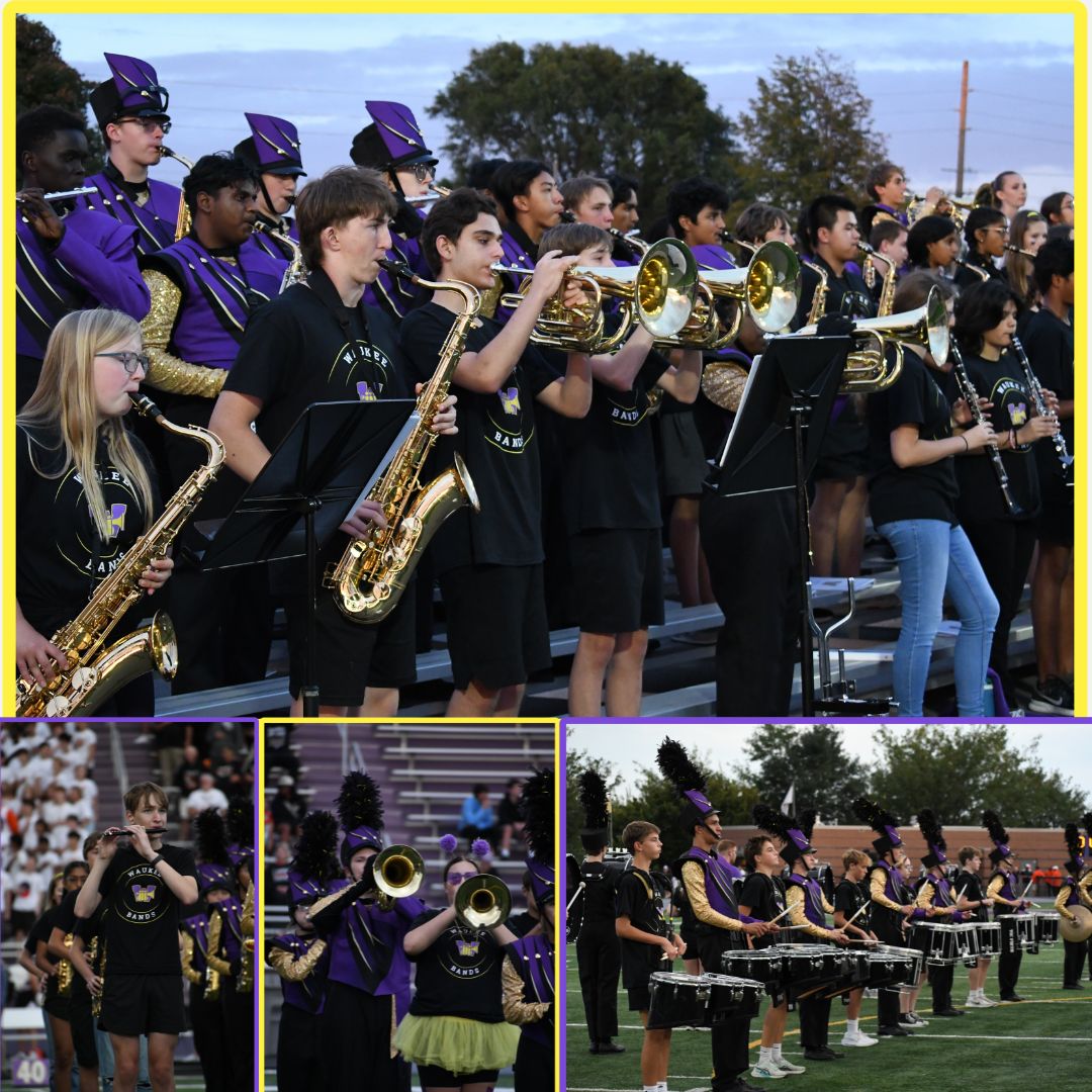You can be in band AND be homecoming queen! 

Congratulations to Jessica Kratky this past Friday on being crowned homecoming queen of 2025! 

We had a great time sharing the field and stands with 9th grade band as well. We are really excited to have them be apart of WWR next year