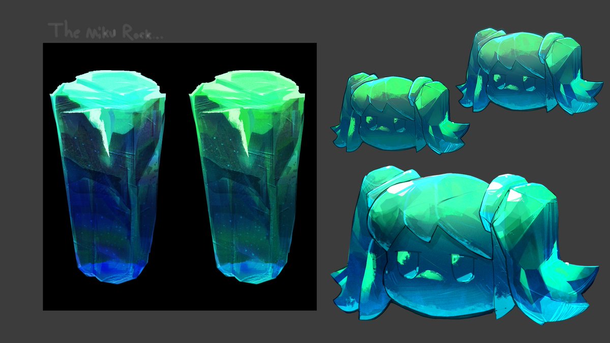 Zela_Kantal's tweet image. The Miku Rock.