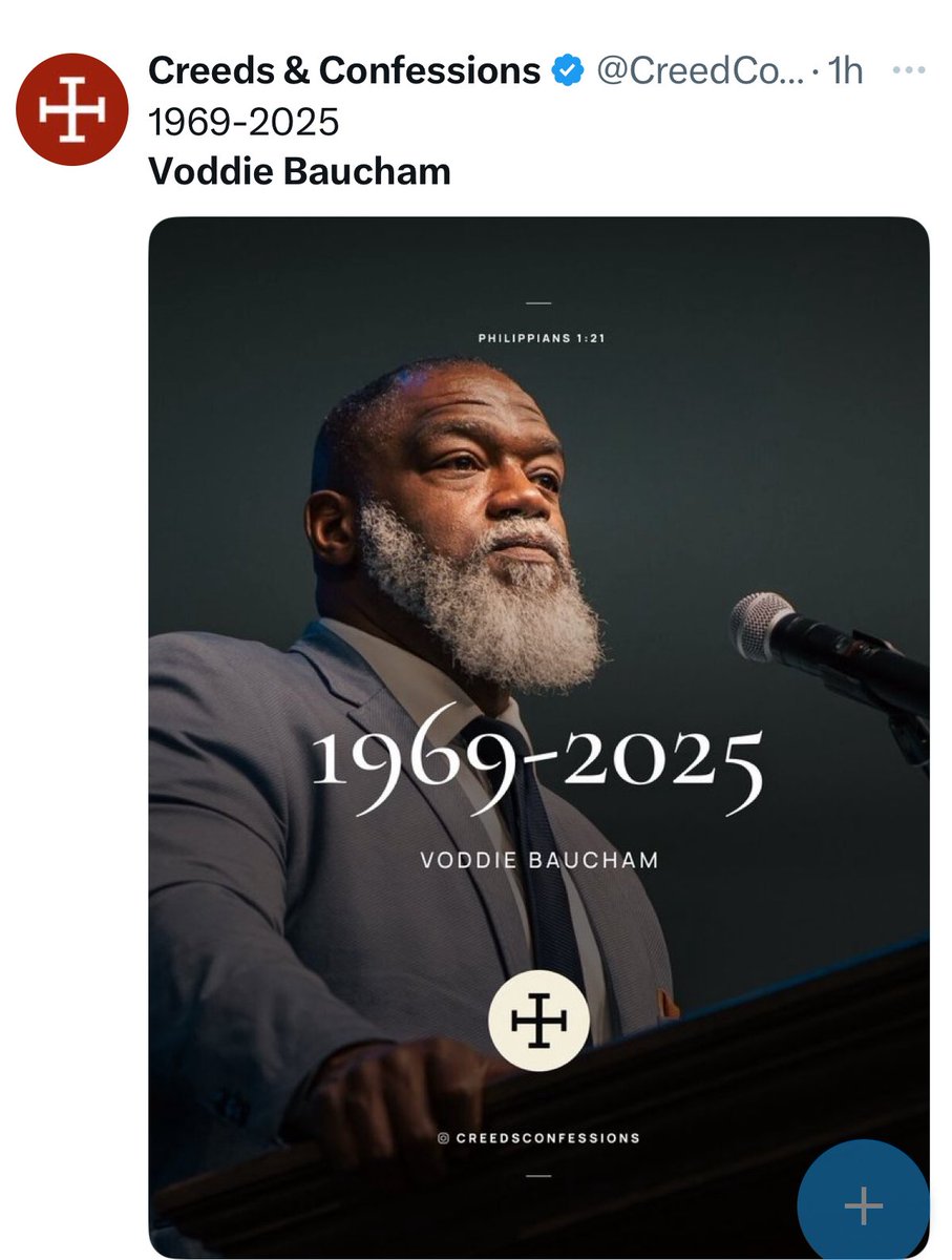 This was a real man. RIP #voddiebaucham. You change my life forever.