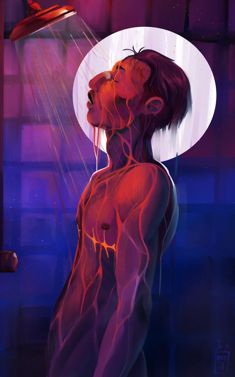olimilotv's tweet photo. night after tribunal #DiscoElysium #kimkitsuragi https://t.co/VXhHmIiqQJ