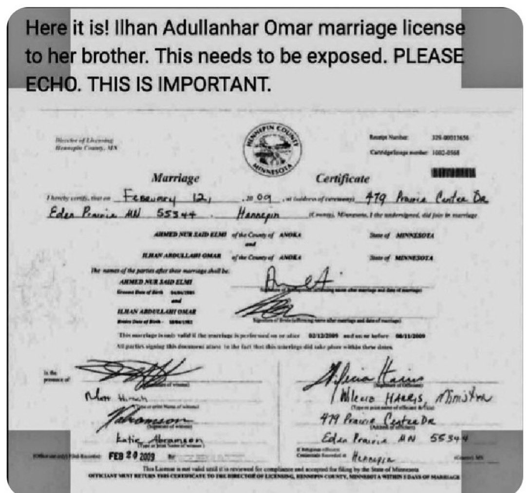 richirich1968's tweet photo. @IlhanMN You broke immigration laws and you’re not, nor will you ever be American! Get the Fuck out! https://t.co/Hs5bsxekyw