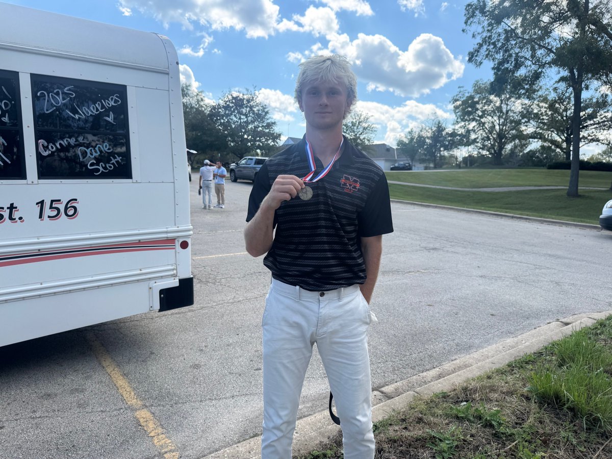 Congratulations Dane on your 2nd place finish (71) at the FVC tournament and being named All-Conference! Hard work pays off.  We are really proud of you!