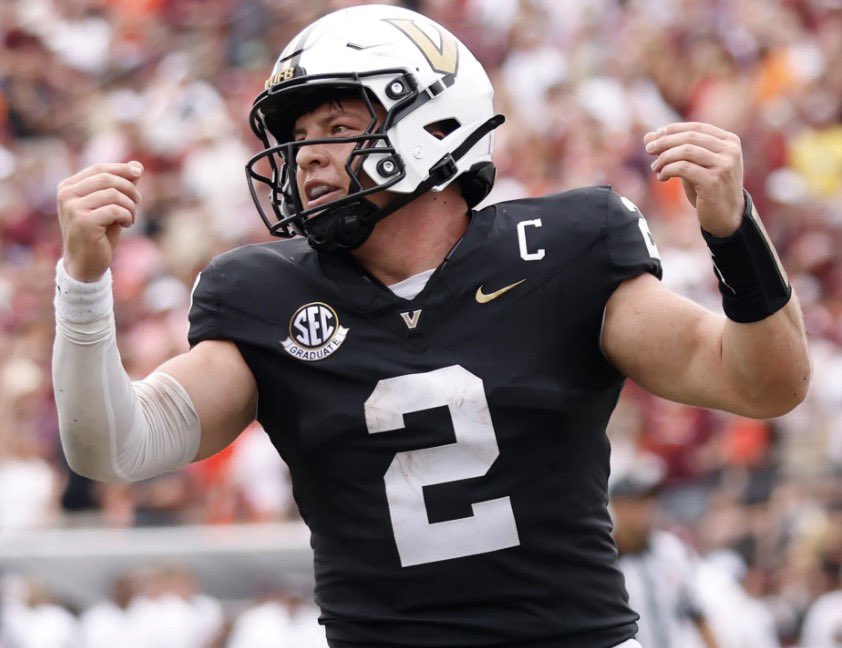 I’ll be at Vanderbilt this weekend!!! #AnchorDown ⚓️⚓️⚓️ <a href="/Coach_Lea/">Clark Lea</a> <a href="/VandyFootball/">#16 Vanderbilt Football</a> <a href="/NickyV05/">Nik Valdiserri</a> <a href="/CoachAltman/">Garrett Altman</a> <a href="/BuckFitz/">NPA/SUPERMAX 100</a> <a href="/jaxon_rose8/">Jaxon Rose</a> <a href="/NatlPlaymkrsAca/">NatlPlaymkersAcademy</a> <a href="/NCEC_Recruiting/">NPA</a> <a href="/BTProspects/">Blessed Trinity Football Prospects</a> <a href="/BTTitansAD/">Blessed Trinity Athletics</a> <a href="/gdudley18/">Gordon Dudley</a> <a href="/TrippAllen1/">Tripp Allen</a> <a href="/goddard_chuck/">Chuck Goddard, Blessed Trinity Catholic School</a> <a href="/QBIQsystem/">QBIQ™️</a>