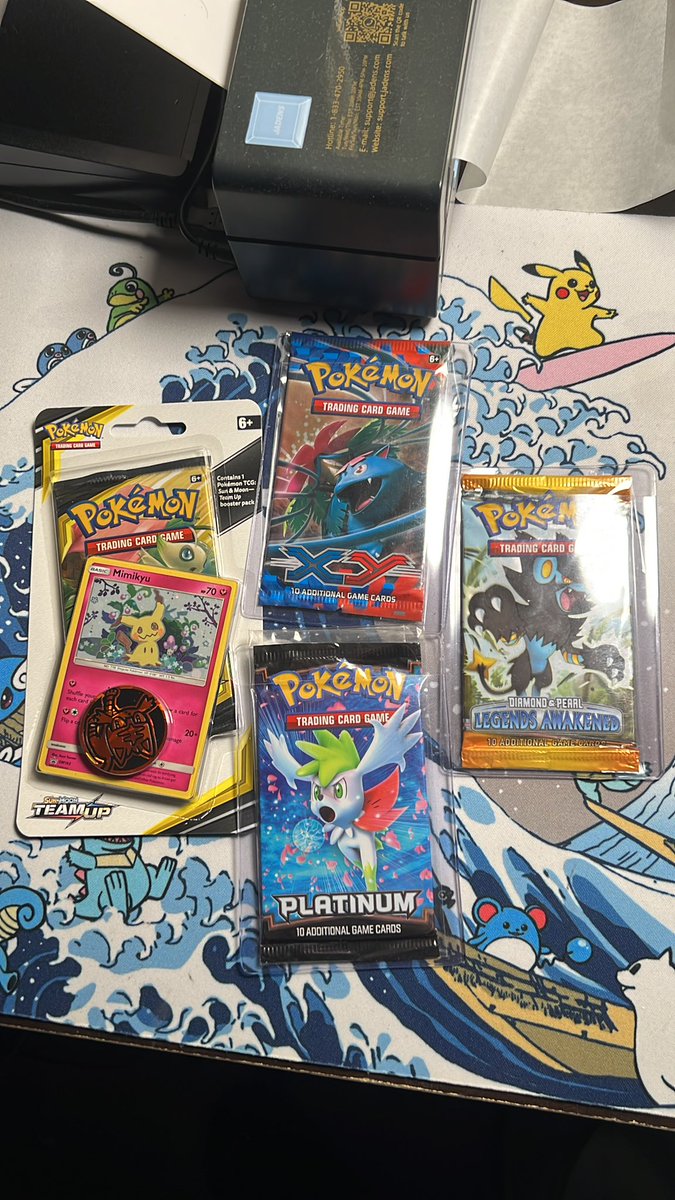 Team up - $300 
Xy - $57 
Platinum- $250 
Legends awakened-$245 

PayPal only 

Retweets appreciated 🙌