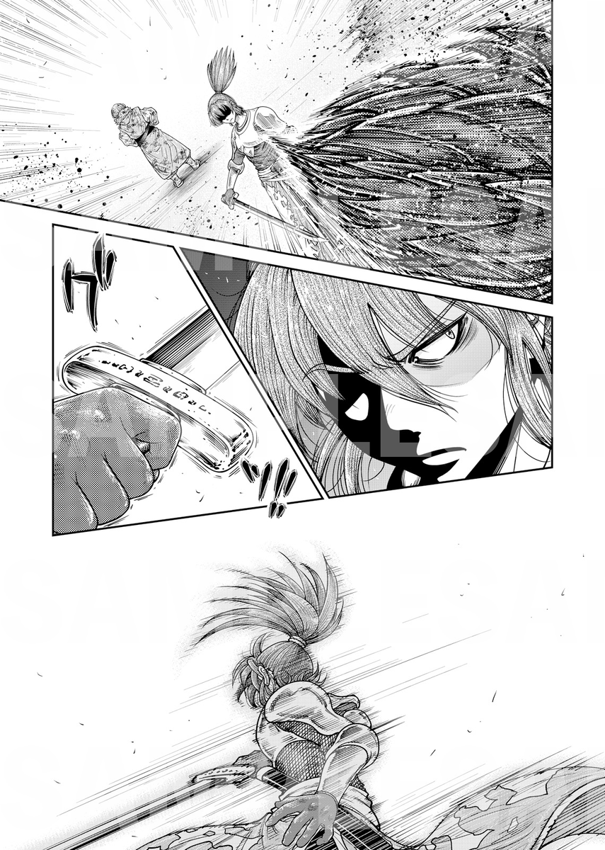 【最新第25話配信中！】
"厄災"　赤錆
VS
"英雄"　アルクス

因縁の対決は、
「一撃」で決着を迎える――
(山)
※booklive.jp/product/index/…
#おっさん冒険者
原作：kimimaro(<a href="/kimimaro_a/">kimimaro＠「引退したおっさん冒険者〜」連載中！</a>)
作画：高島正嗣(<a href="/sumeruti/">高島正嗣</a>)