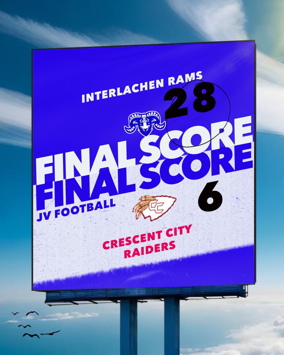 Rams jump above .500 now 3-2 on the year!