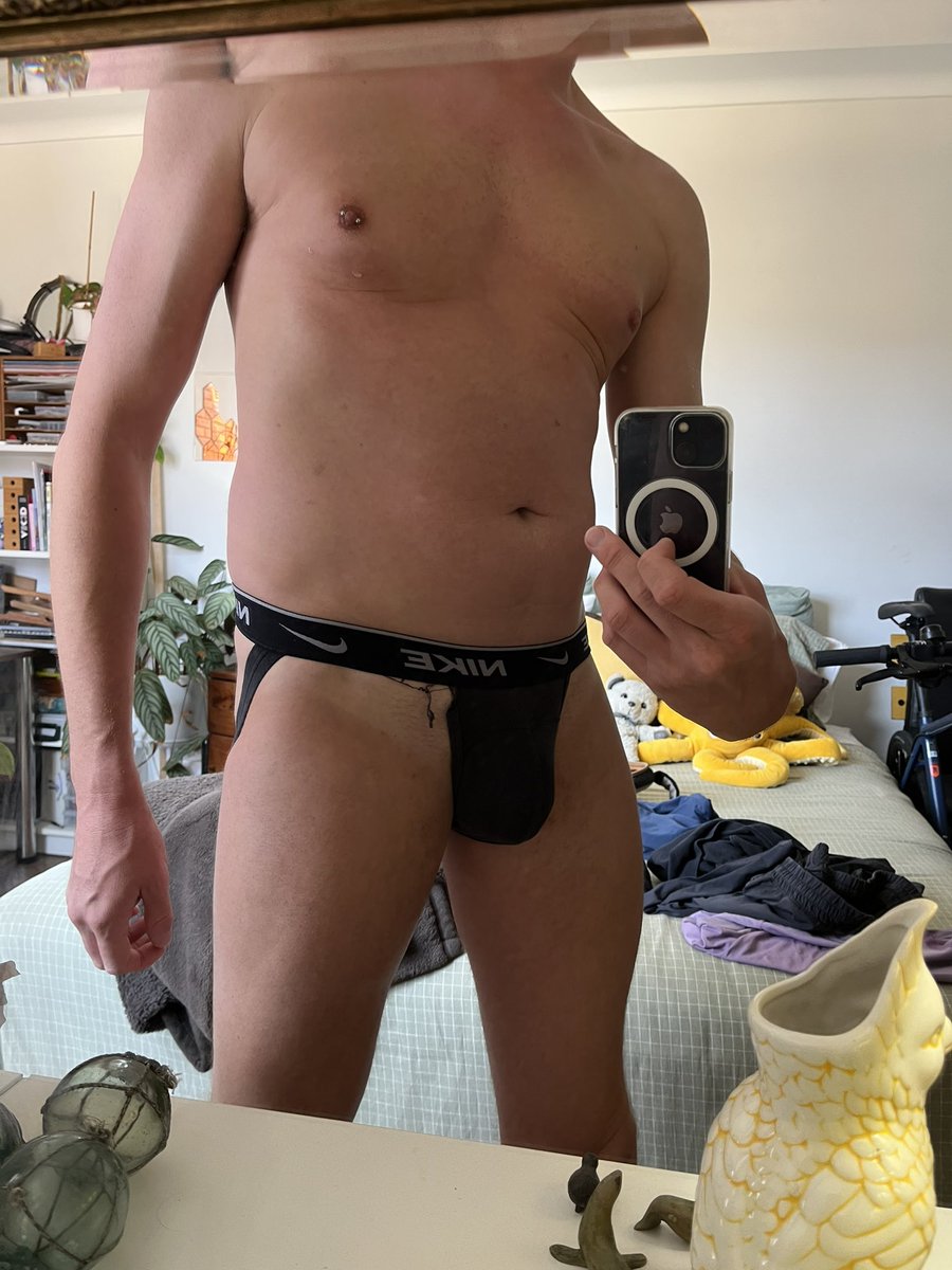 Jockstrap in tatters