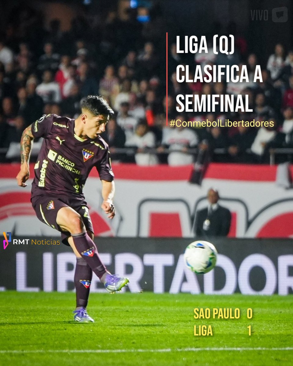 #Liga es grande, clasifica a semifinal en la #ConmebolLibertadores