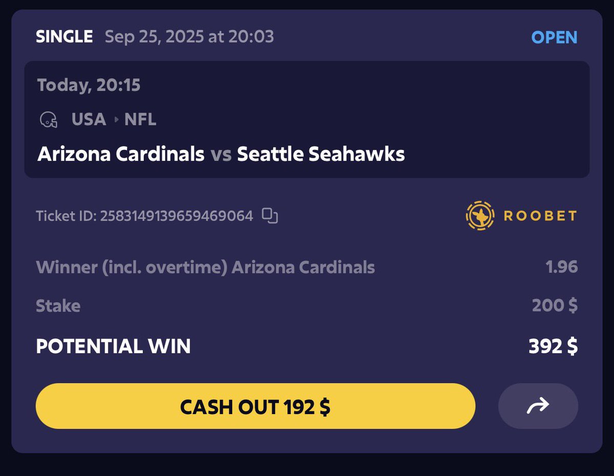 If the Arizona Cardinals win tonight I’m picking 2 giveaway winners! 🏈🔥

To enter:
🔁 Repost this tweet
💬 Comment 
👤 Follow me

Winners announced after the game—good luck! 🎁 #BirdGang