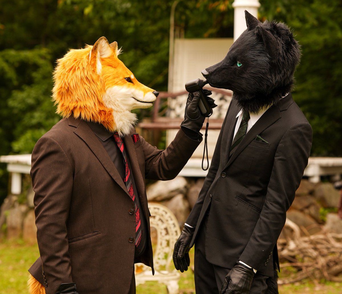 まだ暑いよぉー🥵

#城山スタジオ
#創造トリアノン 
#FursuitsFriday