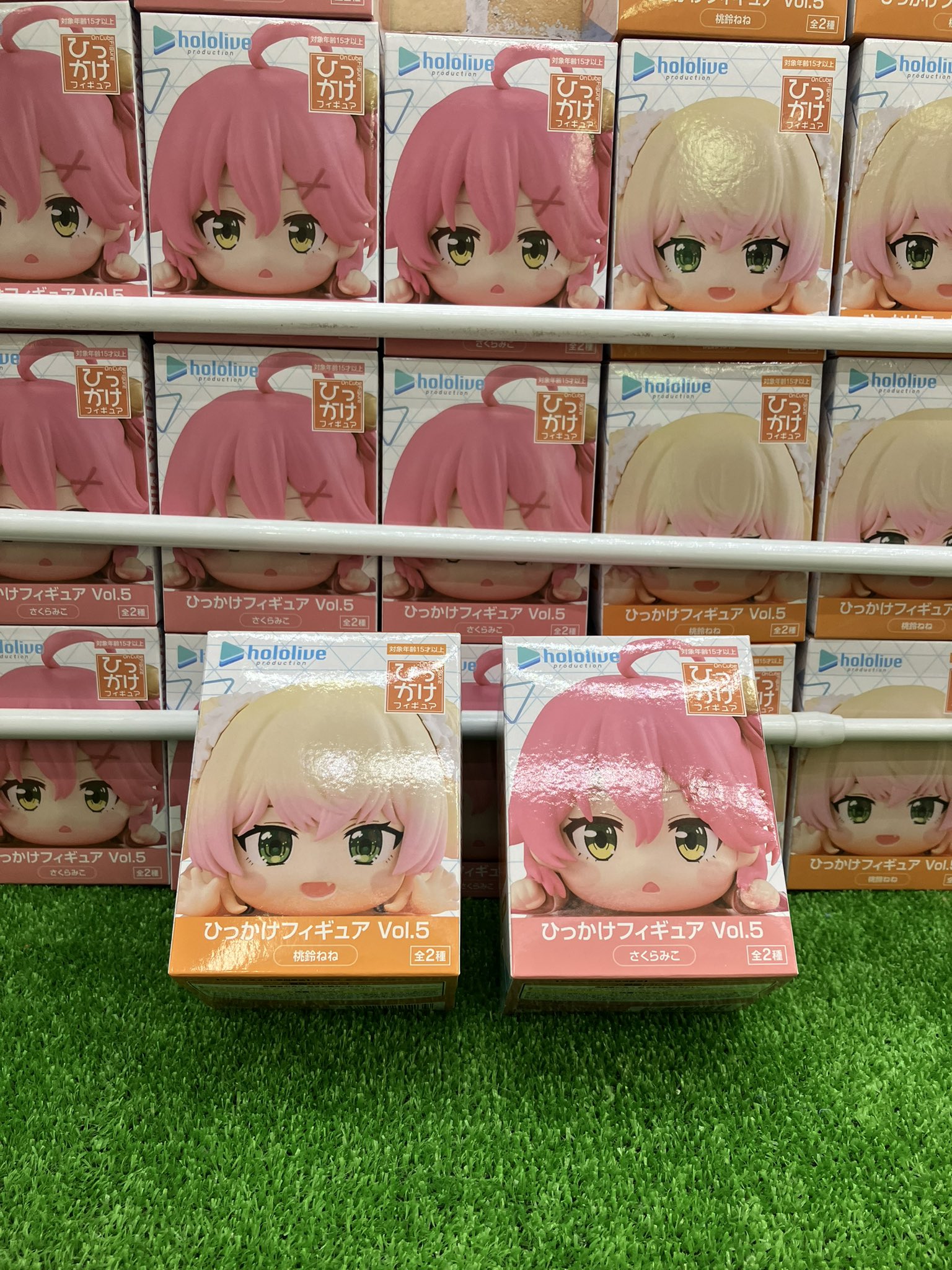 ホロライブひっかけフィギュアVol.5さくらみこ桃鈴ねねRelax