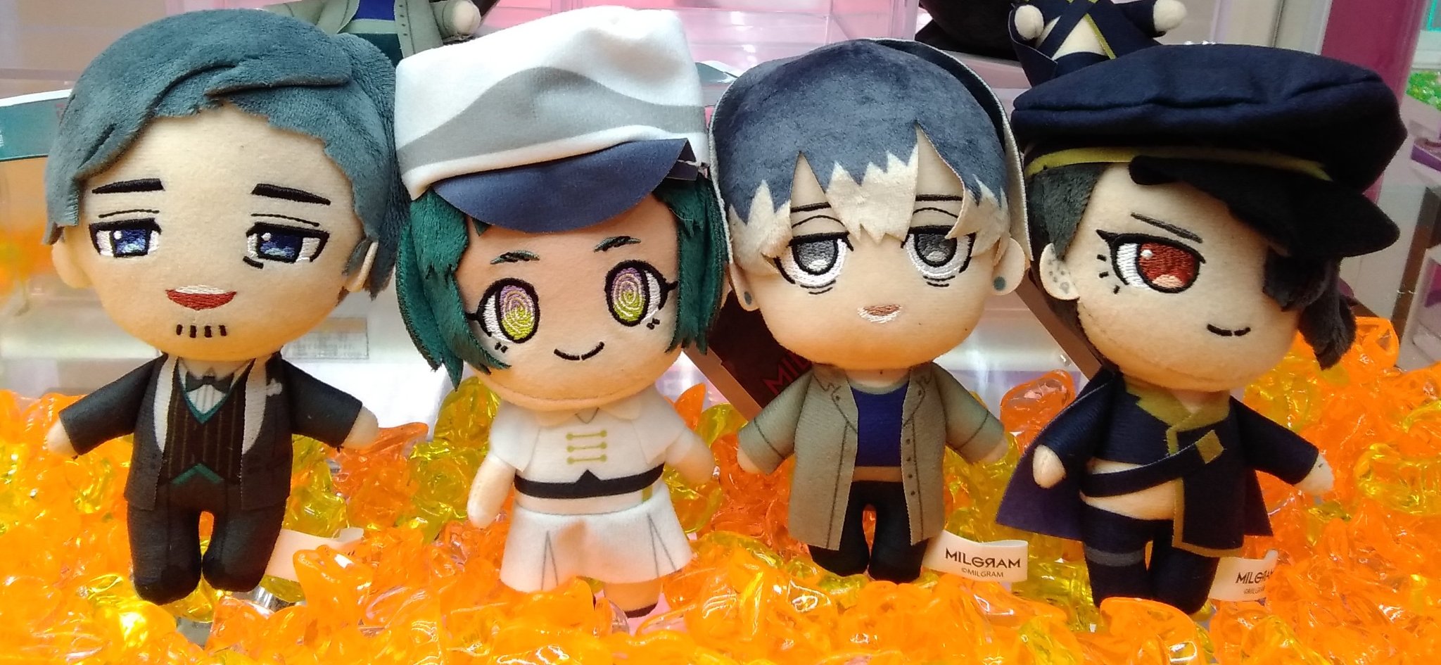 MILGRAM デフォルメぬいぐるみ 第二審アナザー衣装ver. 8種セット