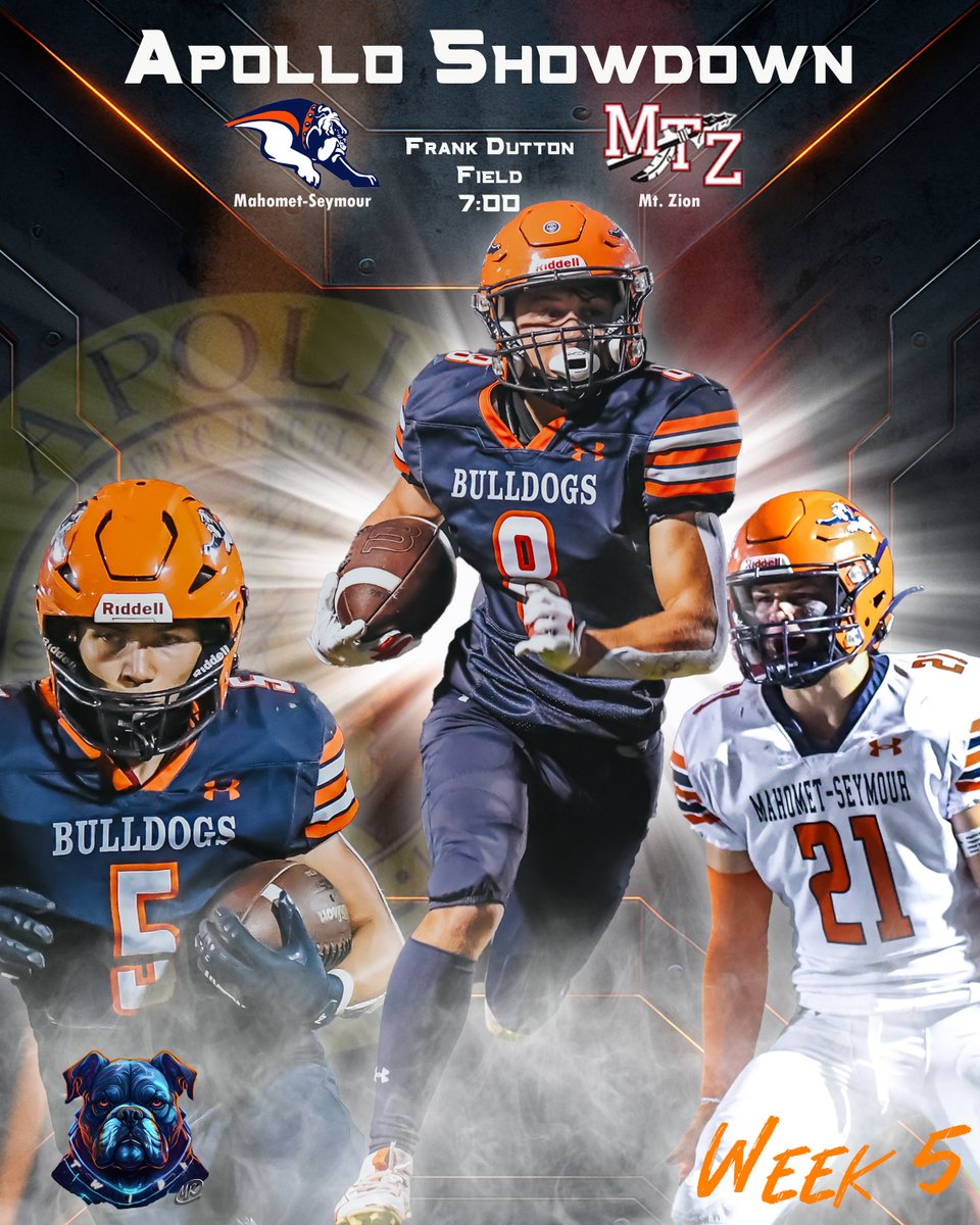 Week 5 🏈tonight at Frank Dutton Field!

<a href="/MSBulldogFTBL/">M-S Bulldog Football</a>  <a href="/mshsathletics/">M-SHS Athletics</a>