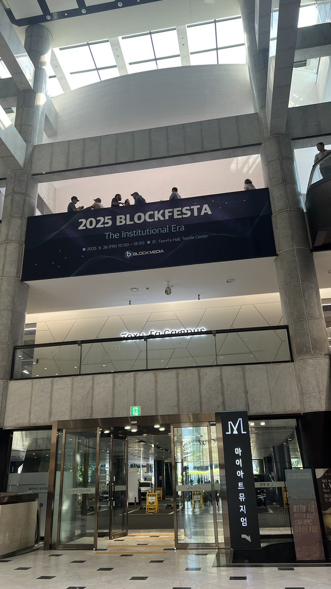 GM from South Korea🔥

Attending Blockfesta today 🇰🇷