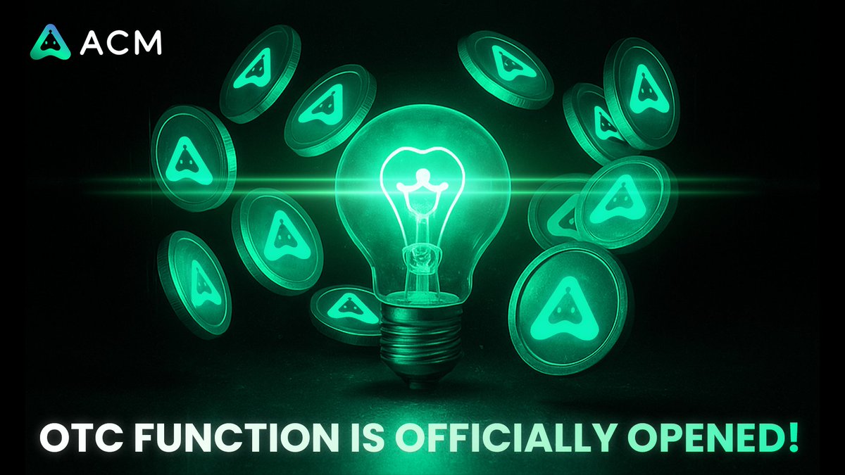 ACM_Plus's tweet image. Starting today, you can experience ACM’s OTC feature without limits!
Try it now: acmplus.ai
#ACM #Web3 #Privacy