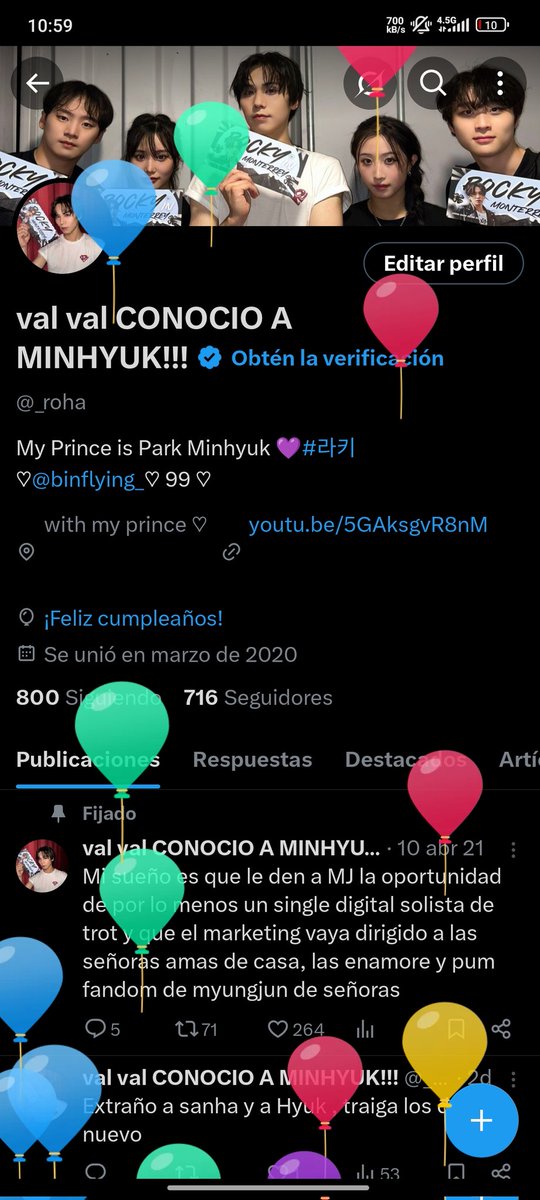 _roha's tweet image. Estrañaba los globitos