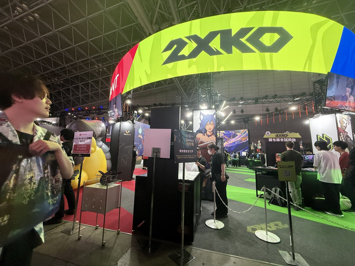 yuco_ds's tweet photo. #TGS_2XKO
格ゲーに今まで触れたことなかったけど
グラフィックもデザインもよくて
アケコン買ってやりたくなった https://t.co/f7C6nYwOw8
