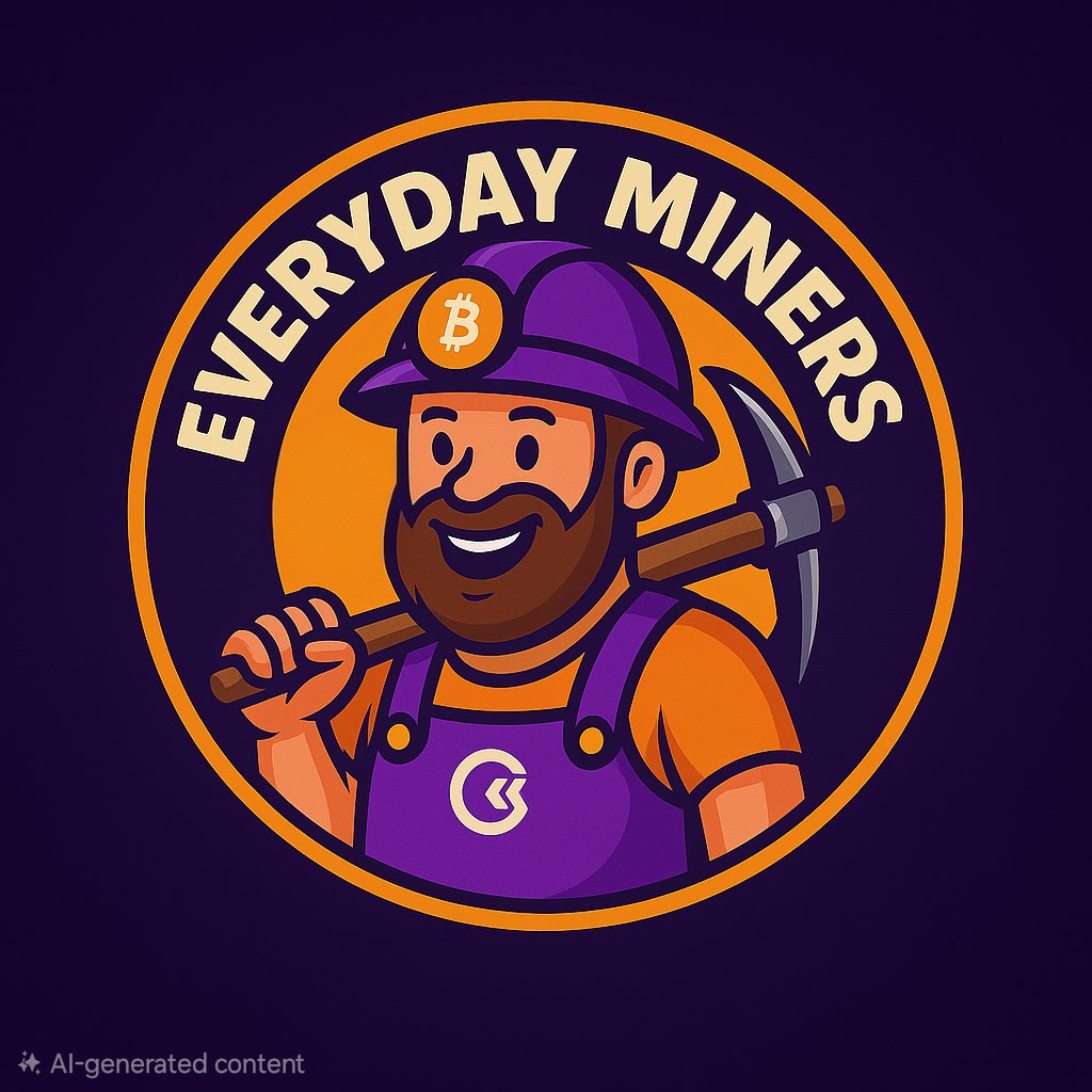 crknnuts's tweet photo. ⛏️ EVERYDAY MINERS ⛏️
Come chill with us — no boosting rules, no pressure.
Just mine, earn, and vibe ⚡💰

✅ Zero stress, just rewards

If you’re tired of strict clans, join us and mine your way!

@gomining
#GoMining #MinerWars #EverydayMiners 
 [https://t.co/xdqTLr8xUb] https://t.co/2Z1Ay4dtIn