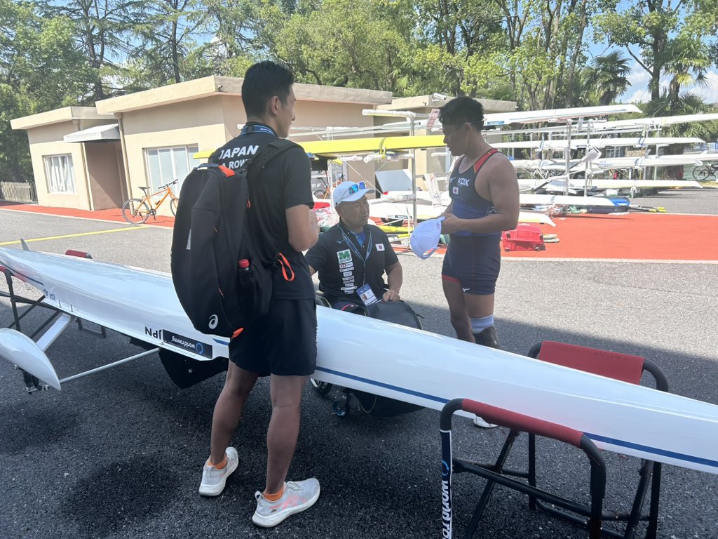 本日、森選手はラストレースとなります！