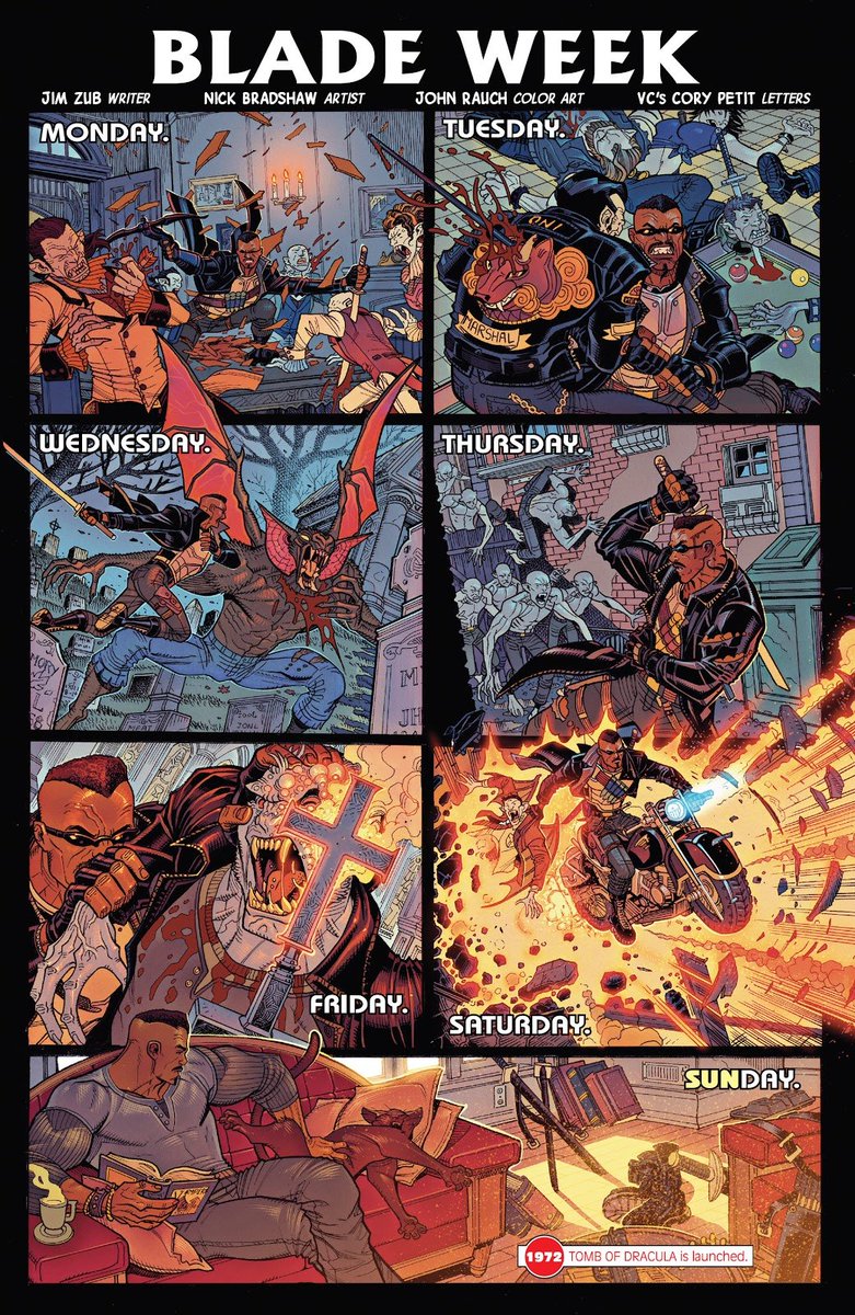 dggfthr's tweet image. #NationalComicBookDay #blade #marvel #MarvelZombies