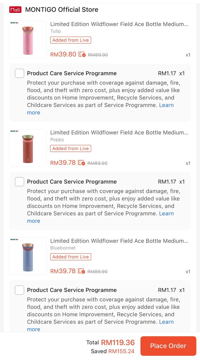 infyy_'s tweet photo. anyone been eyeing on montigo wildflower better buy them now 🙌🏻 tengah ada sale buy 2 free 1 ✨
https://t.co/j1bPi4NRcx https://t.co/DzeqFchpb0