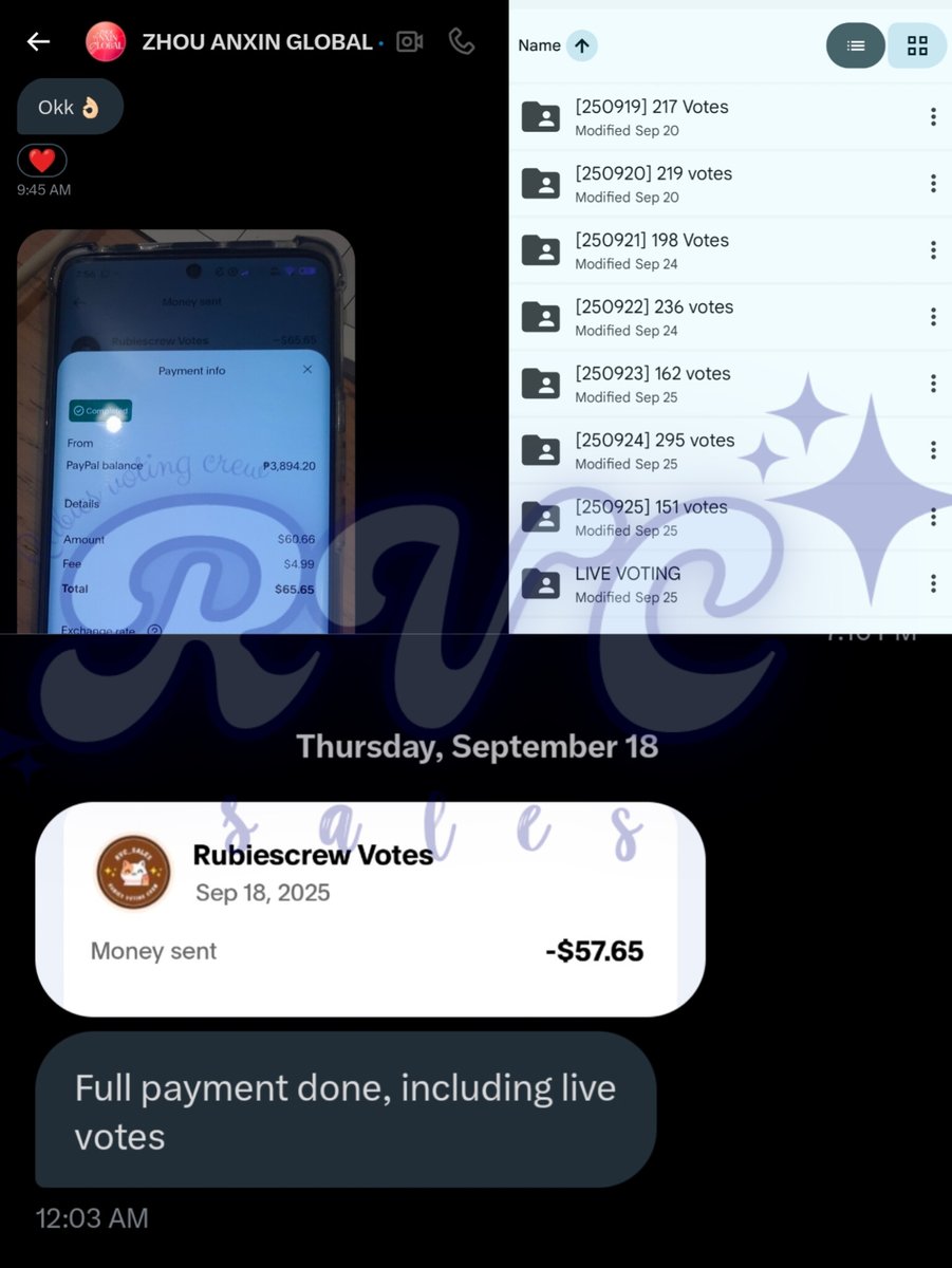 Thank you for buying! 
from <a href="/AnxinGlobal/">ZHOU ANXIN GLOBAL</a>🌷

Reservation 
Boys II Planet Final Round pre voting for ZHOU ANXIN 
- Order 1,400 votes 
- Voted 1,478 votes 
- Bonus 78 votes 

#RVC_Proof
