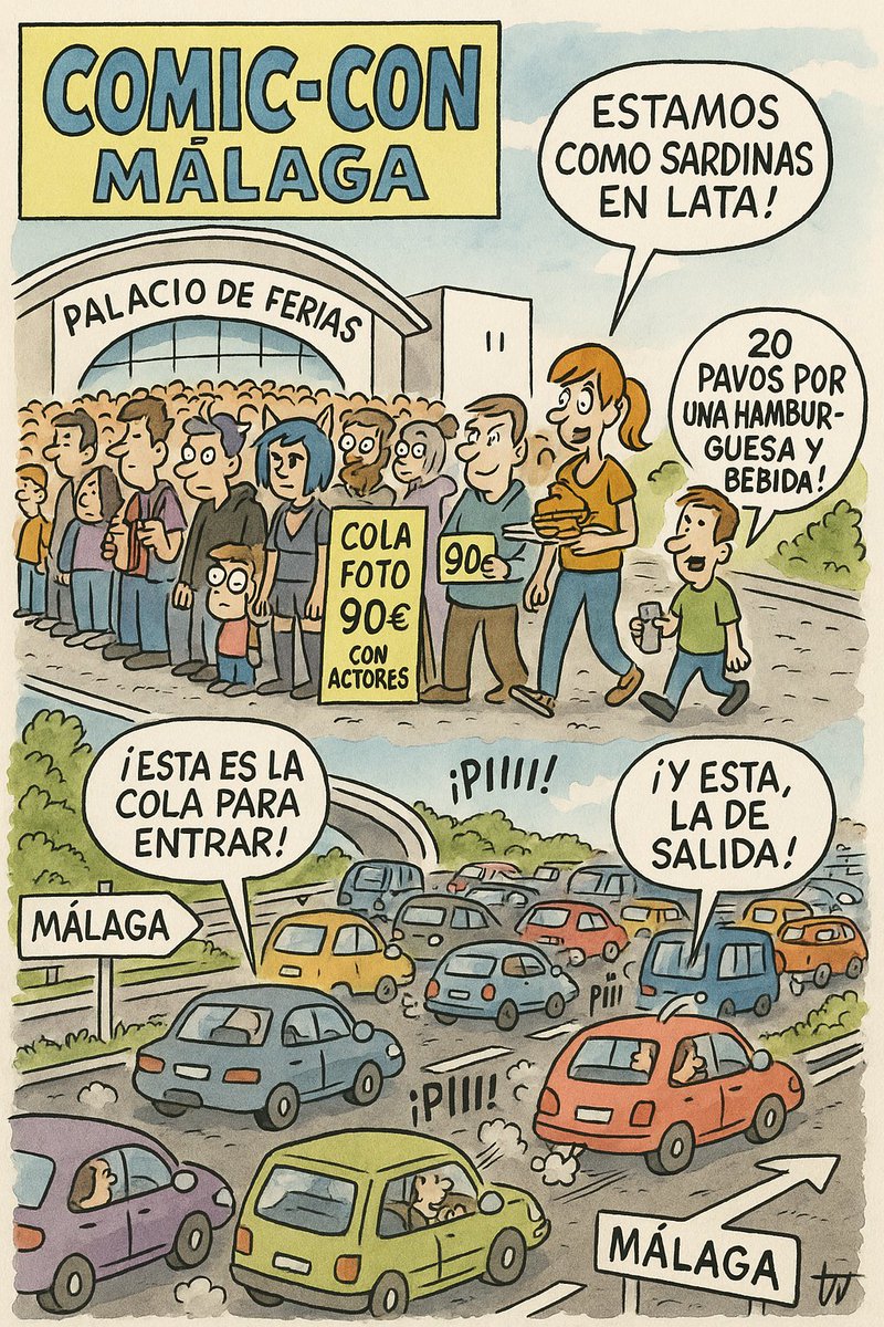 Tanto #Exito, que el #Transporte #Publico no podía #Llegar al #Evento, ni #Irse del mismo.
eldiario.es/andalucia/laca…
¿Verdad
<a href="/AUMATMalaga/">AUMATMalaga</a> <a href="/AMATAMalaga/">A.M.A.T.A.</a> <a href="/taxiunionmlg/">Taxi Málaga</a>
<a href="/InfoTaxiMalaga_/">InfoTaxiMalaga</a>? <a href="/malagahoy_es/">Málaga Hoy</a> <a href="/MalagaEP/">Europa Press Málaga</a> 
<a href="/FAAT_Andalucia/">FAAT ¦ Federación Andaluza de Autónomos del Taxi</a>
<a href="/horasdetaxi/">La Hora del Taxi</a> <a href="/YoTaxiLaRevista/">YOTAXILAREVISTA</a> 
<a href="/gacetadeltaxi/">gacetadeltaxi.com</a>