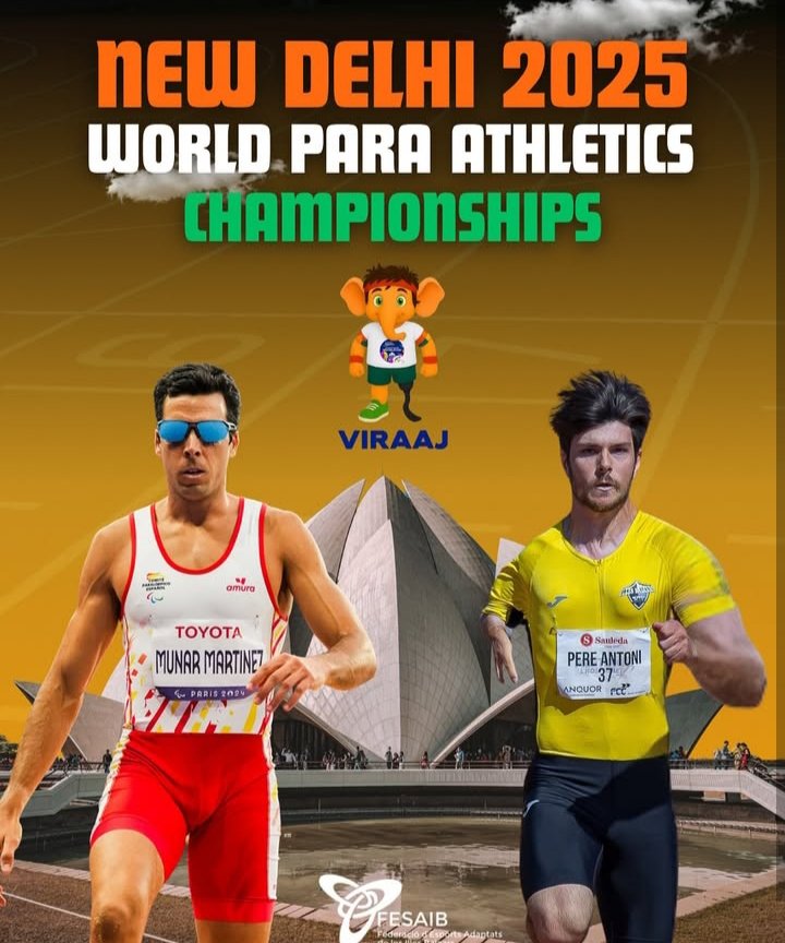 Molta sort al Inquer <a href="/pereantoni_98/">Pere Antoni Gomila</a> que debuta al Mundial Nova Delhi, estat seleccionat per representar-nos al Mundial d'atletisme Paralímpic.
👏enhorabona i molta sort🏆