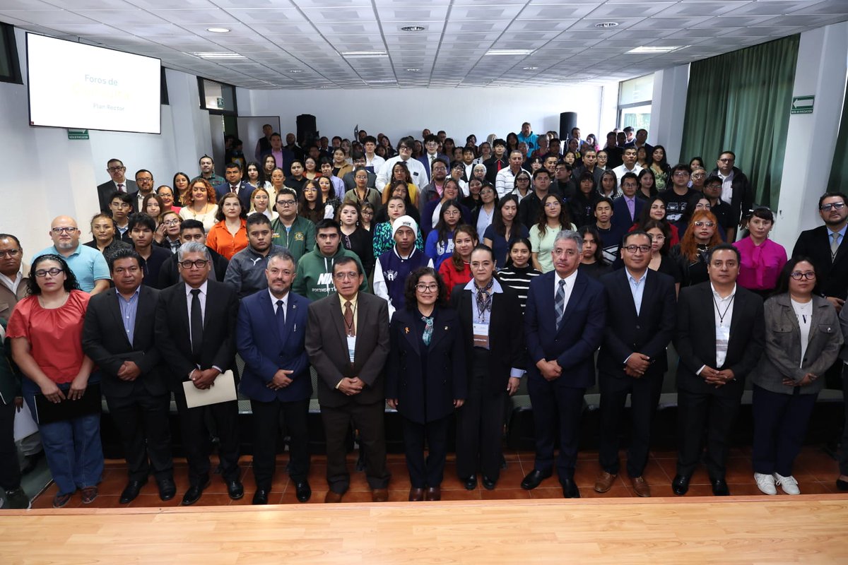 La rectora de la <a href="/UAEM_MX/">UAEMéx</a> Patricia Zarza Delgado inauguró en el Centro Universitario Texcoco los Foros de Consulta a la Comunidad Universitaria para la Formulación del Plan Rector de Desarrollo Institucional 2025-2029 en 11 sedes. 
La comunidad universitaria puede participar bajo