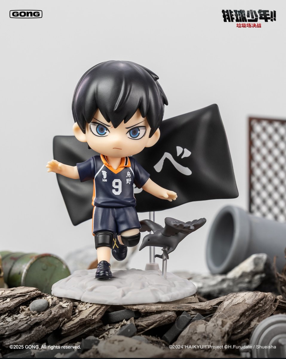 HAIKYU!! THE DUMPSTER BATTLE SERIES FIGURES

Feel the thrill of rivalry, the fire of determination and capture the intensity of the match, the passion of the players, and the unforgettable energy of the court.

✅ Available 09/26

#POPMARTUS #popmart #haikyu #blindboxes