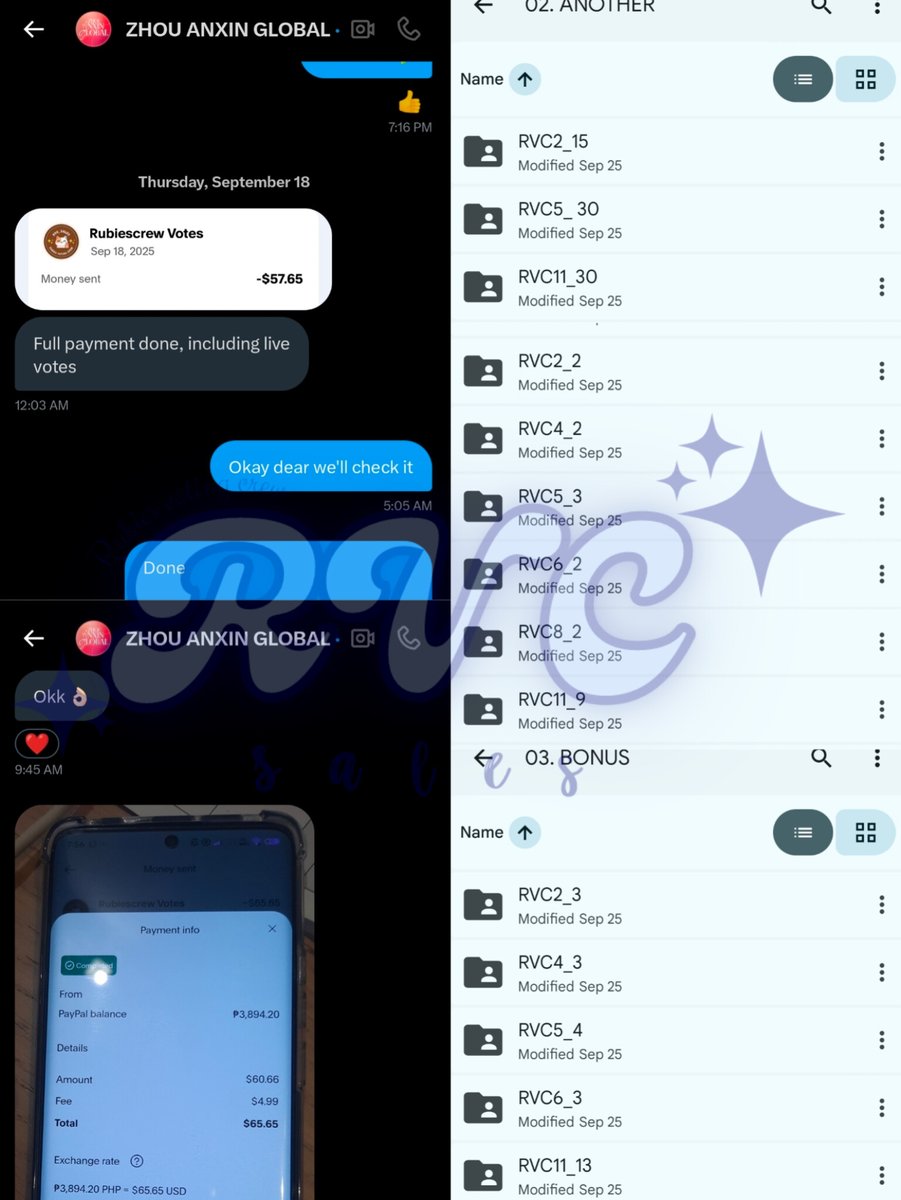 Thank you for buying! 
from <a href="/AnxinGlobal/">ZHOU ANXIN GLOBAL</a>🌷

Reservation Part 1
Boys II Planet Final Round Live voting for ZHOU ANXIN 
- Order 20 votes 
- Voted 22 votes 
- Bonus 2 votes 

Reservation Part 2
- Order 75 votes 
- Voted 101 votes 
- Bonus 26 votes 

#RVC_Proof