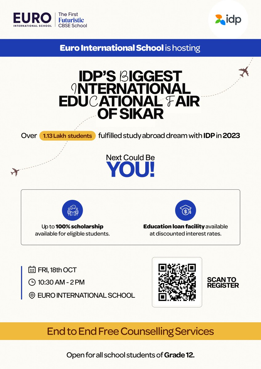 laxkar_tarun's tweet image. Design can make or break a message.

We transformed IDP’s Education Fair creative: from noisy gradients → clean, professional clarity.

Which style speaks to you?