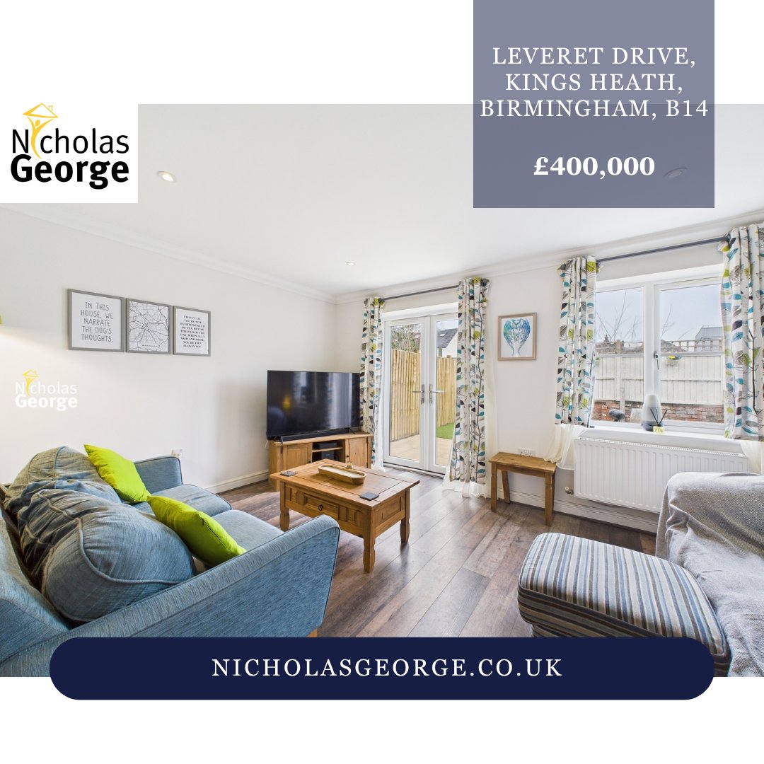 ngeorgeltd's tweet photo. House for sale! 
Leveret Drive, Kings Heath, Birmingham, B14

- 4 Bedrooms
- Semi-detached house
- King Heath
- Allocated parking for 1 car
- £400,000

Contact us for a viewing:
📞 0121 442 2049
🌐 https://t.co/kP4whcetqh

#property #forsale #kingsheath #nicholasgeorgeltd https://t.co/kYVQsx6y9g