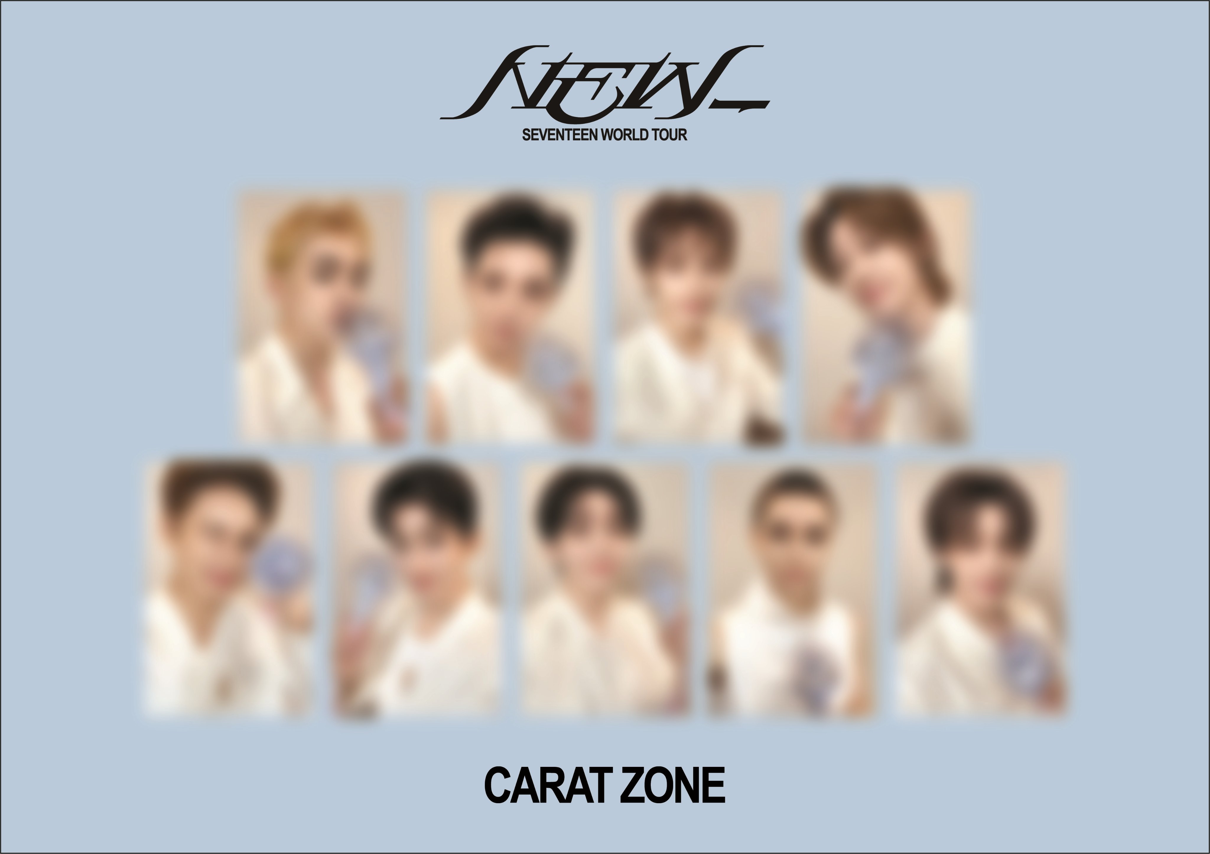SEVENTEEN ジョンハン CARAT ZONE seventeen ジョンハン カラットゾーン 特典 トレカ 最新デザイン