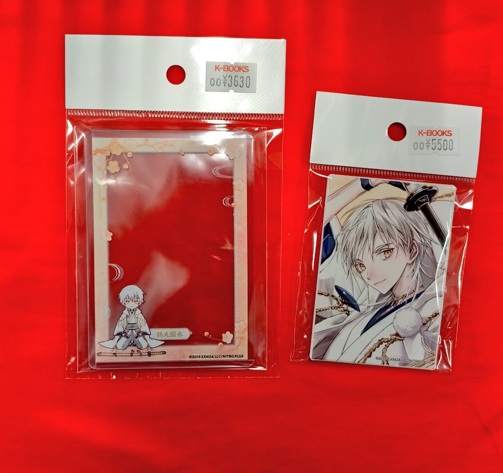 刀剣乱舞　鶴丸　アニカフェ　アクスタ　ピック　硬化ケース　カード　とうらぶ 刀剣乱舞 鶴丸 アニカフェ アクスタ ピック 硬化ケース カード