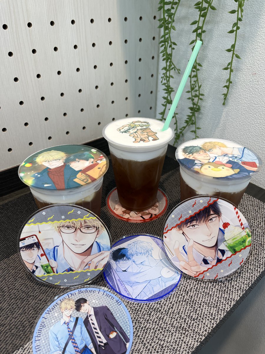 bboy_editor's tweet image. #40までにしたい10のこと×Gratte
~in the world~
-ˋˏ☕️本日start🍪ˎˊ˗
☕️グラッテ・アイシングクッキー10種
🍪アニメイト通販にてオンラインセットも販売開始!
詳細は引用をご確認ください👇