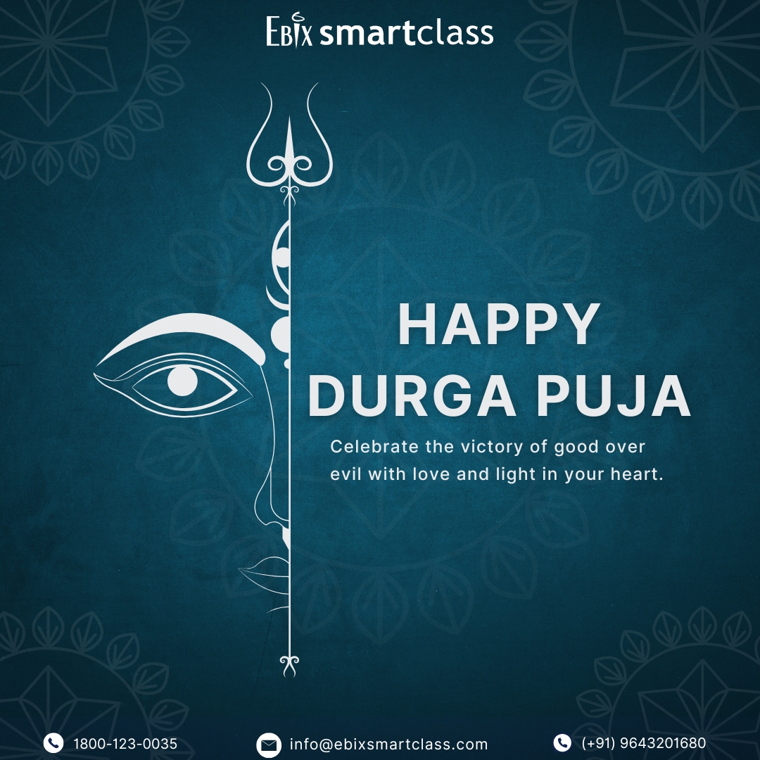 Ebix_Smartclass's tweet image. This Durga Puja, let’s celebrate the triumph of knowledge, courage, and innovation — the true weapons that shape our classrooms and our future.

[HappyDurgaPuja, Ebixsmartclass, Smartlearning, Futurereadyschools, EdTech]

#HappyDurgaPuja #EbixSmartClass #SmartLearning #EdTech
