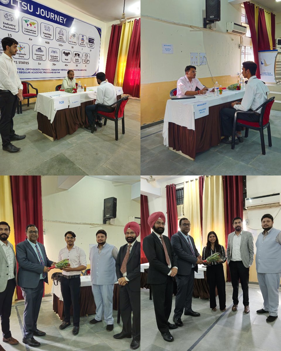 USET144533's tweet image. Day 1 of LTSU’s Internship Drive was electric! Students connected with top recruiters in AI, Software, and Analytics. Huge thanks to our industry partners for empowering future tech leaders! 🚀 #LTSU