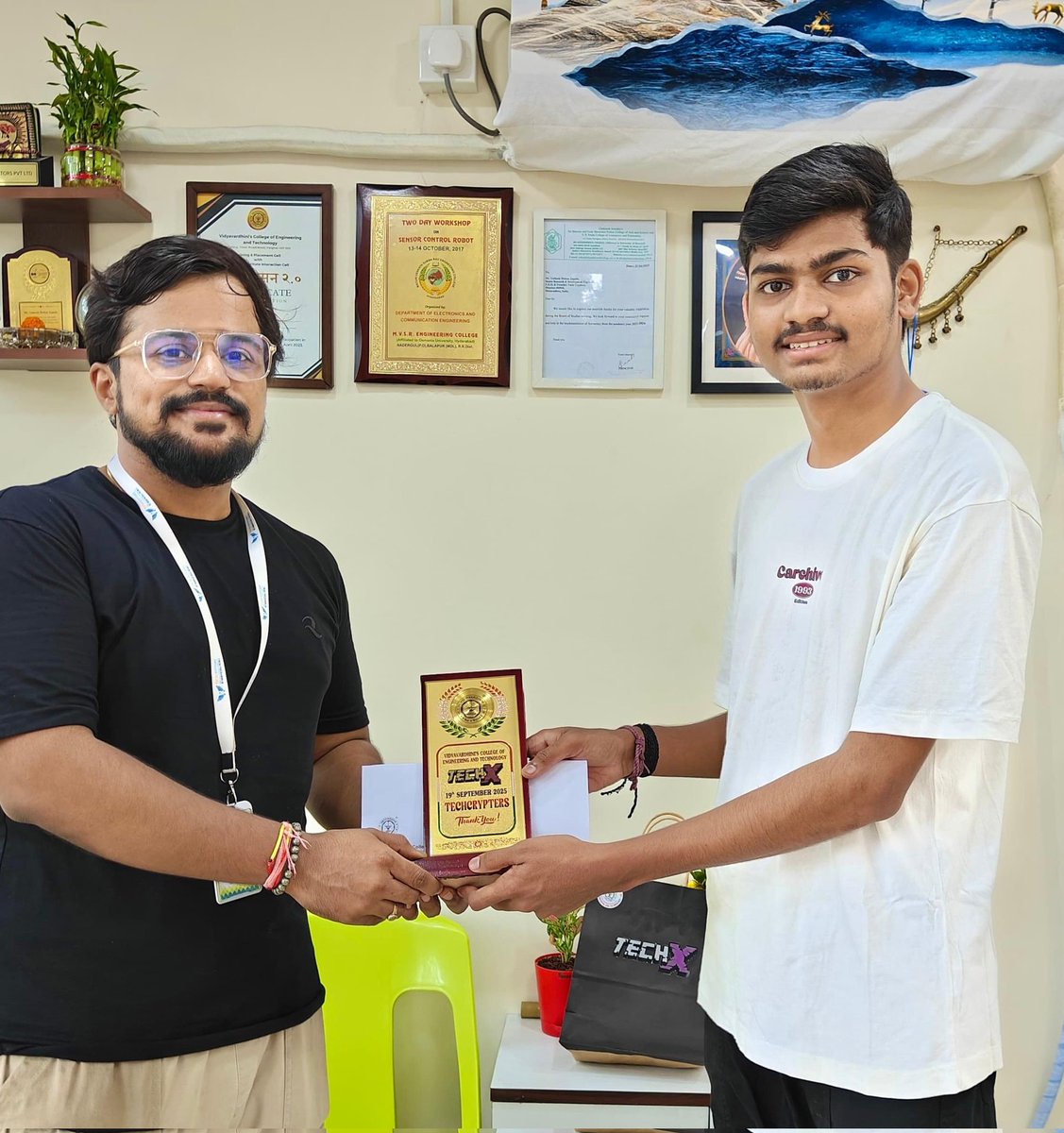 TechCryptors's tweet image. 🌍Guiding young engineering minds in understanding and preseting real-world IT solutions—from CRM & ERP systems to Analytics and AI-powered platforms. 🚀
#TechCryptors #ITServices #SoftwareDevelopment #WebDevelopment #AppDevelopment #AIDevelopment #ERPSystems #CRMSoftware
