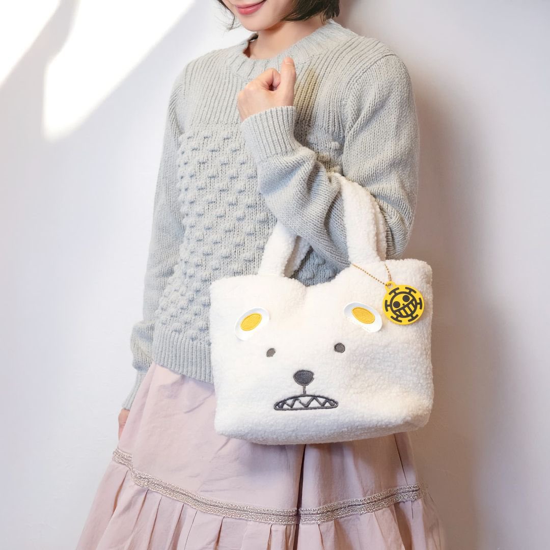Here's a look at fluffy Mokomoko Bags of Chopper and Bepo