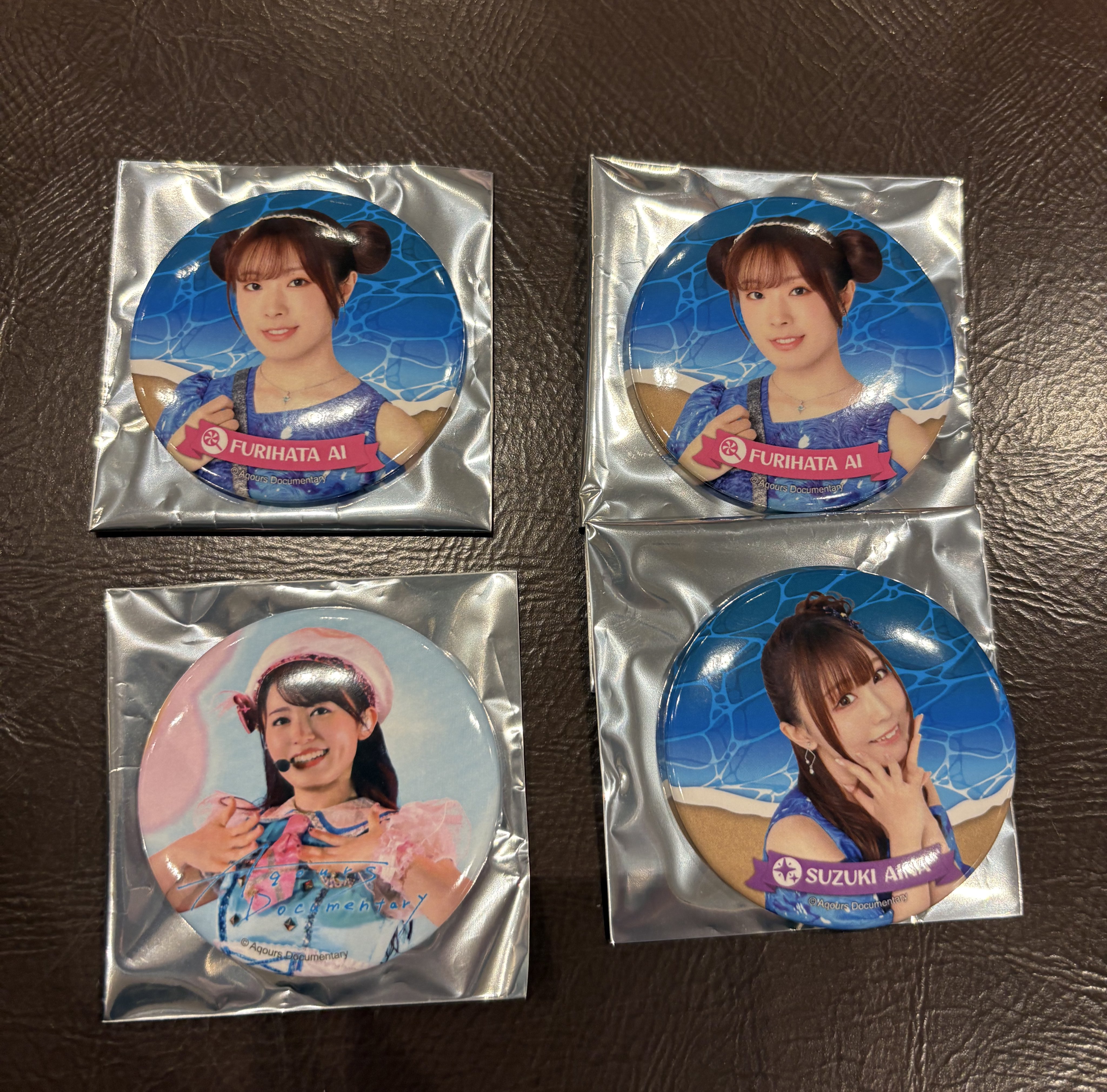 映画 Aqours documentary 缶バッジ 逢田梨香子 6個セット ラブライブサンシャイン Aqours 逢田梨香子 缶バッジ 永久hours